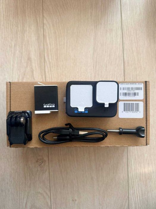 Нова екшен відеокамера GoPro HERO 10 Black Brown box