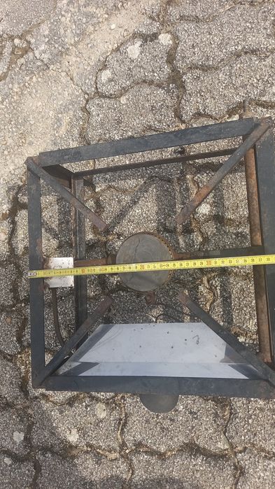 Fogareiro a Gás Industrial Quadrado (1 Bico / Queimador) – Usado