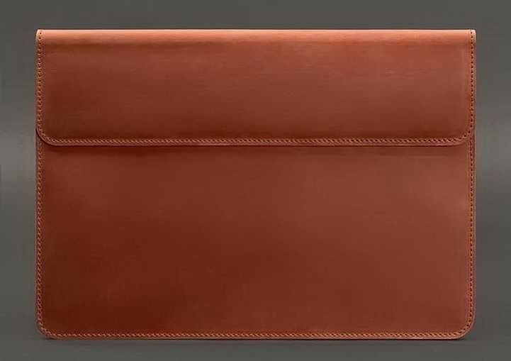Чехол кожаный MacBook Air 13 / Pro 13. Папка на магнитном замке.