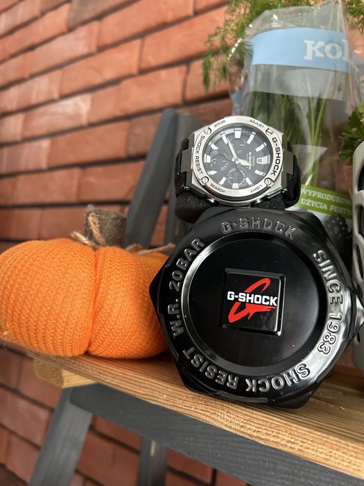 Oryginalny Zegarek Casio G-Shock GST-W130C Sklep MANOR/Komplet!