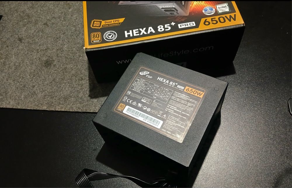 Блок живлення FSP HEXA 85+ Pro 650W (HA2-650)