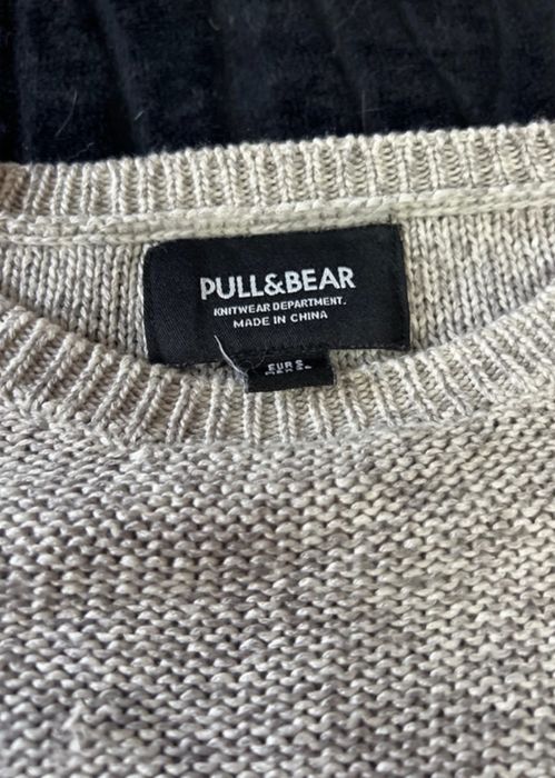Polo cinzento da Pull & Bear