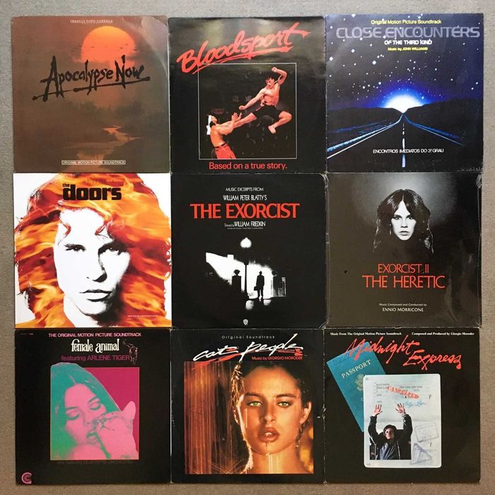 Discos vinil LP álbuns - bandas sonoras de filmes