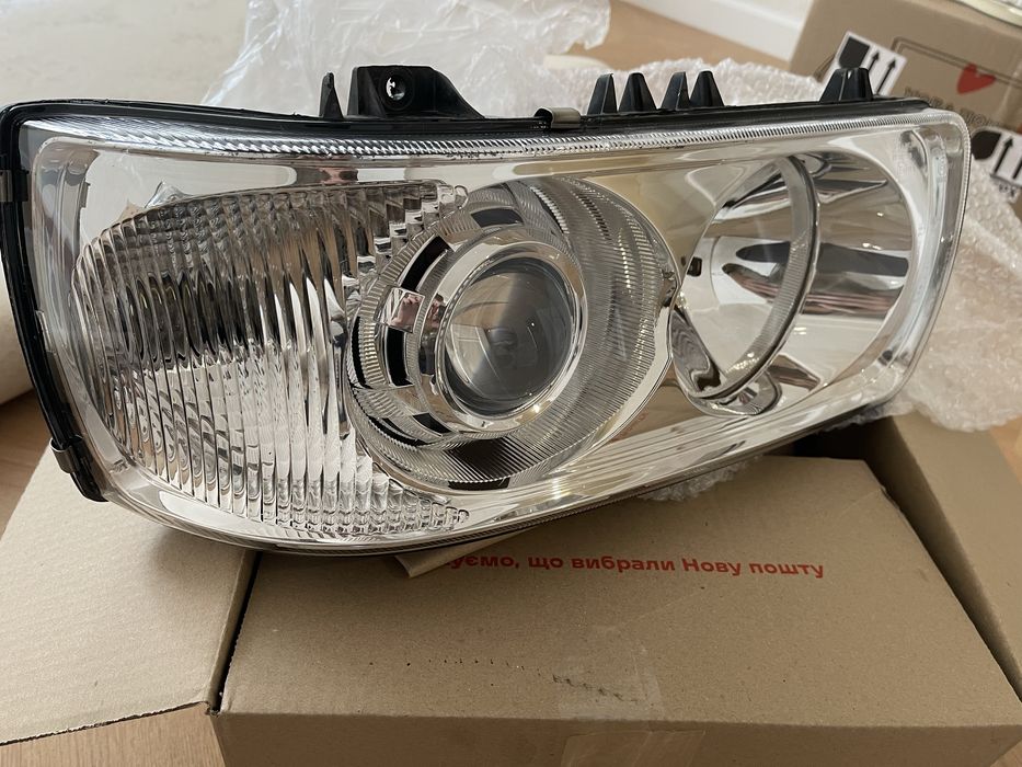 Фари даф 95/105 з bi-led лінзами AMS А3max truck ціна за пару
