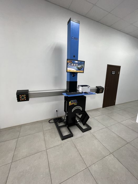 Стенд развал-схождение 3D C880 HPA (Італія). Розвал -сходження