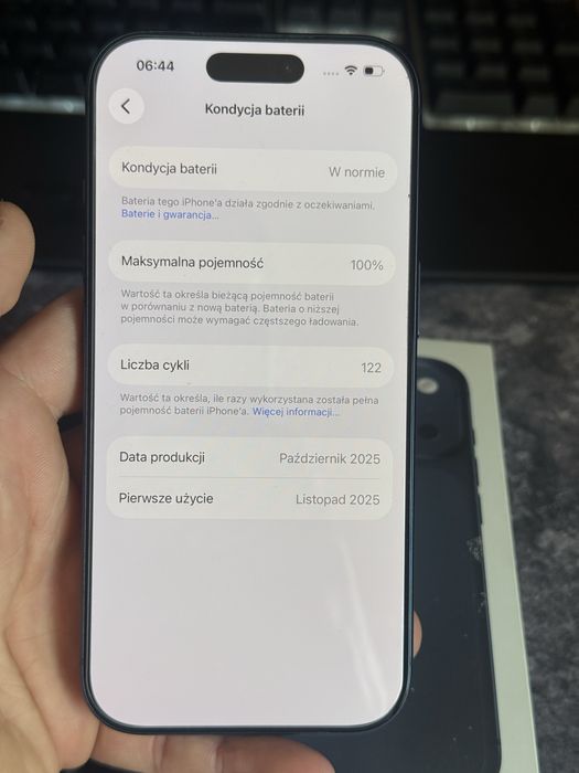 Iphone 17 PRO / 256GB / 100% bateria