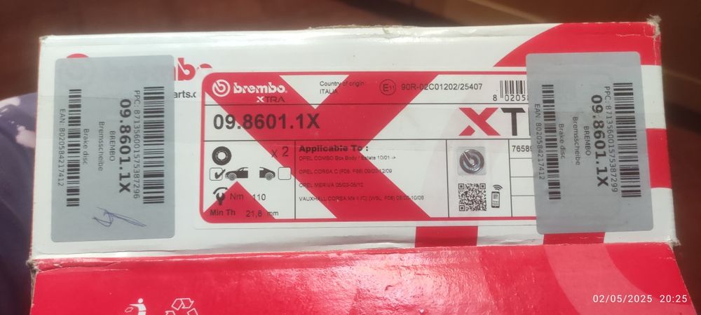 Discos brembo 4/100