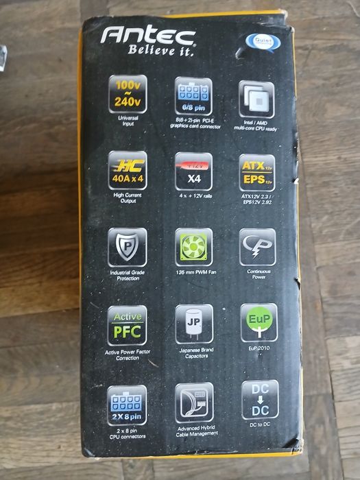 Монитор, мощный блок питания, клавиатура колонки