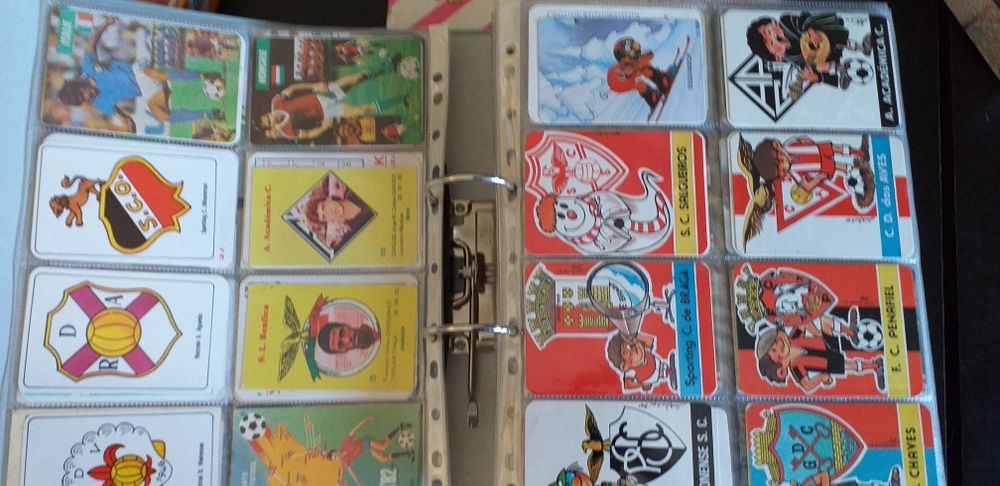 Lote mais de 1.400 calendários bolso anos 80