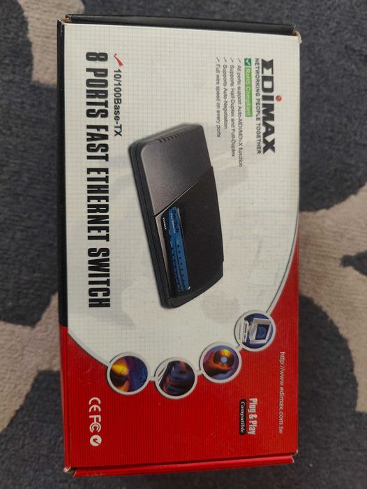 Edimax 8 Ports Fast Ethernet Switch