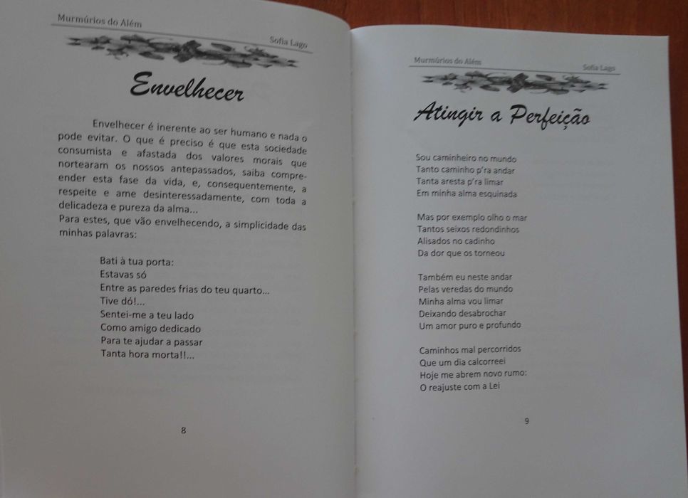 Murmúrios do Além de Sofia Lago (1ª Poetisa Espírita Portuguesa)