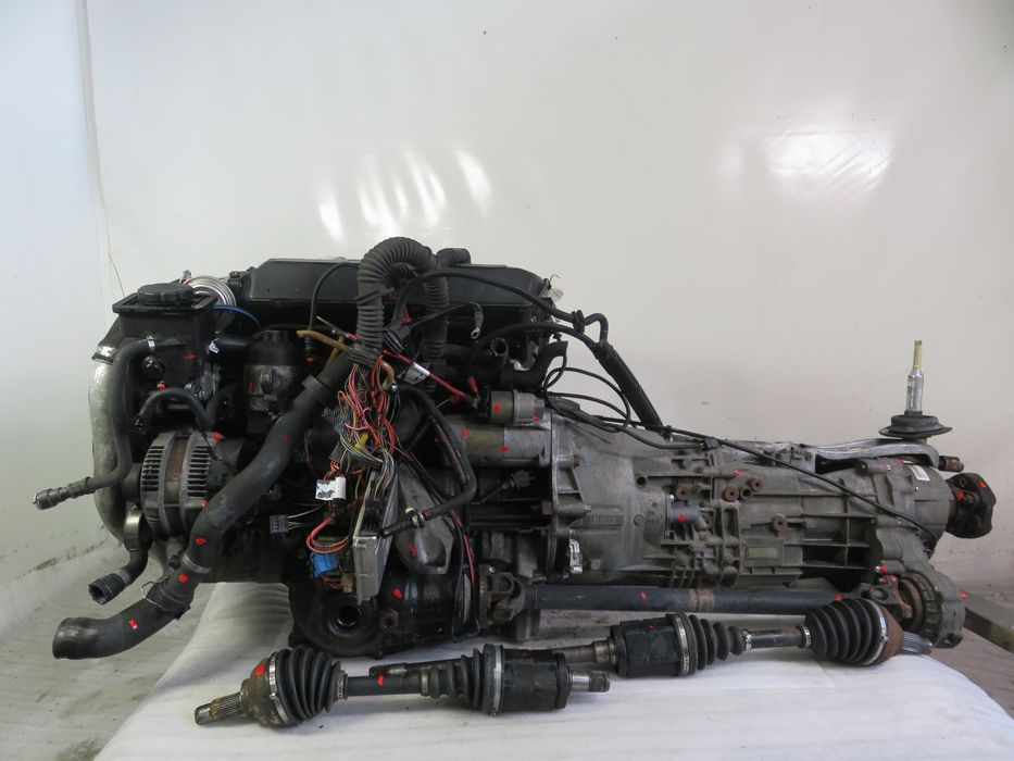 Silnik + Skrzynia Bmw 3 E46 330 3.0 D M57d30 306d1 Kompletny
