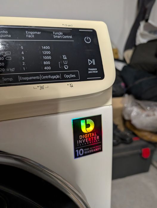 Máquina de Lavar Roupa Samsung WW10N645RPW CLASSE A+++ - 10Kg 1400rpm