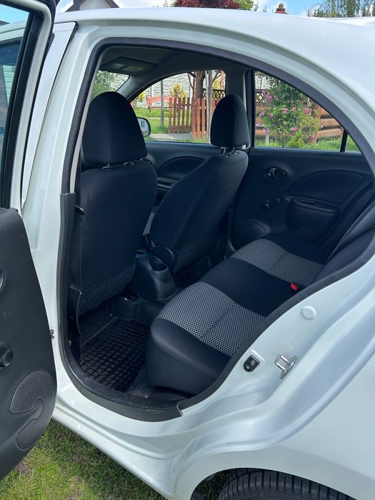 Nissan Micra perła biala