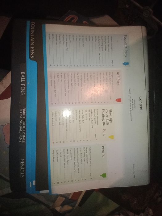 Dossier de Parker só este está as páginas na 2 foto são sssim