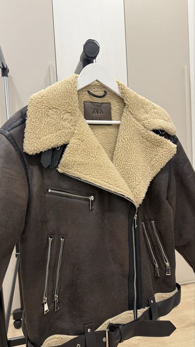 Дублёнка Zara жіночя