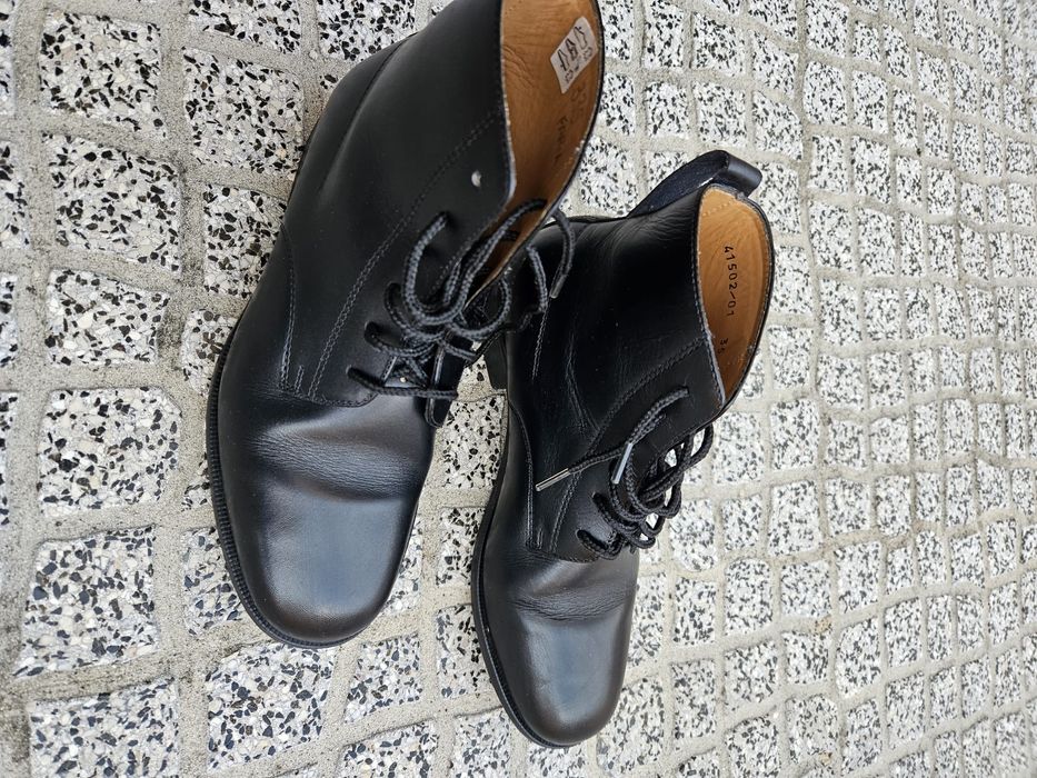 Botas de Calfe 35 Colégio Militar MUITO BOM ESTADO