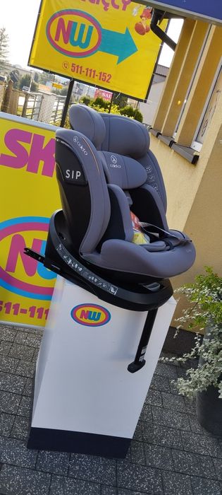 Nowy fotelik samochodowy ISOFIX obrotowy Coletto