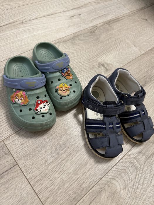 Крокси next босоніжки-сандалі chicco