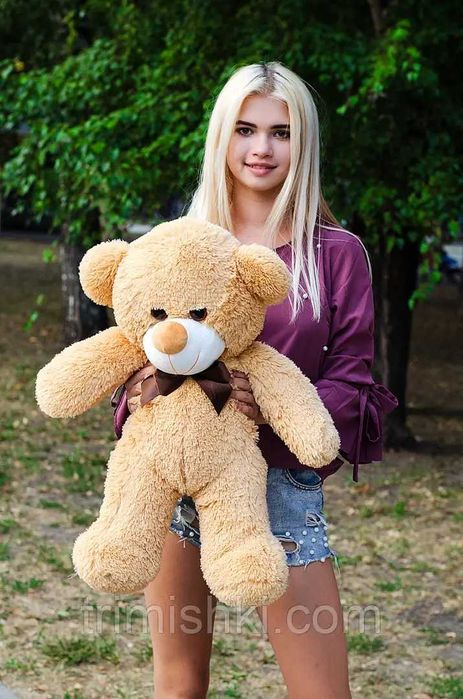 Ведмедики в Одесі. Плюшеве ведмежа Рафаель 80 см!