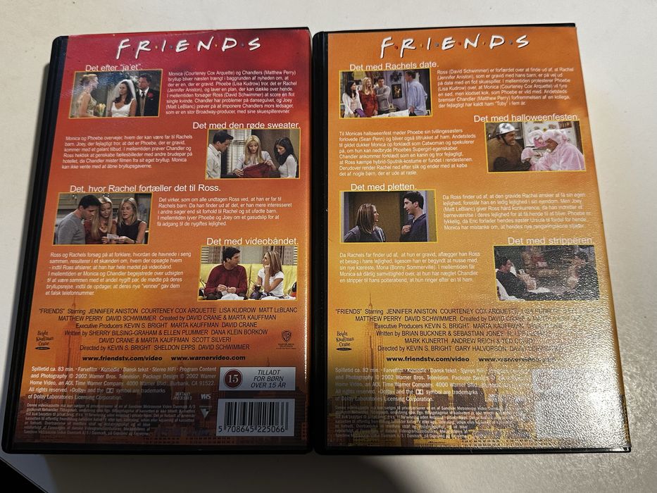 Friends VHS 2 kasety