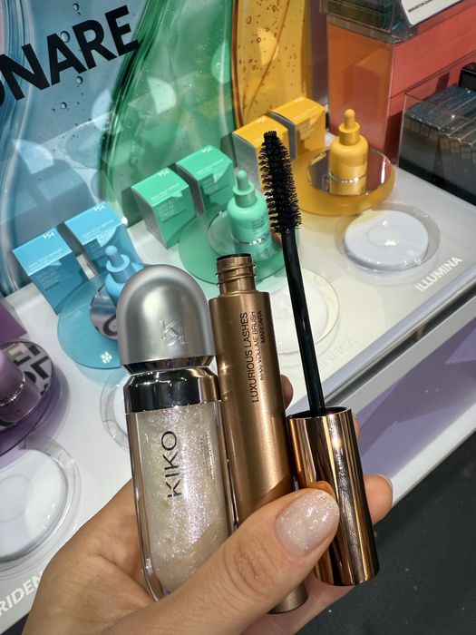 Подарунковий набір Kiko Milano туш блиск тіні