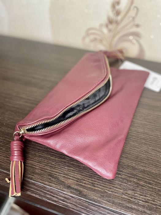 Клатч , сумка бордова oodji