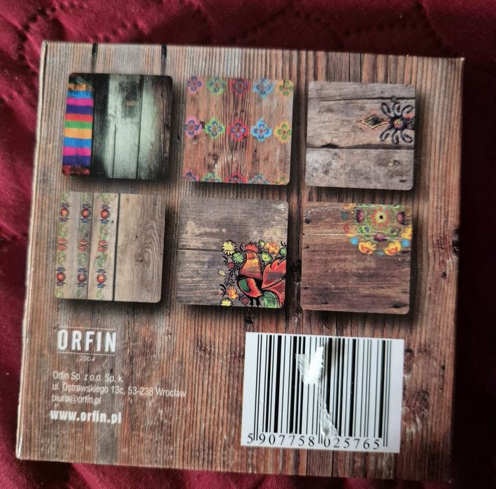 Polska folk podkładki pod kubki