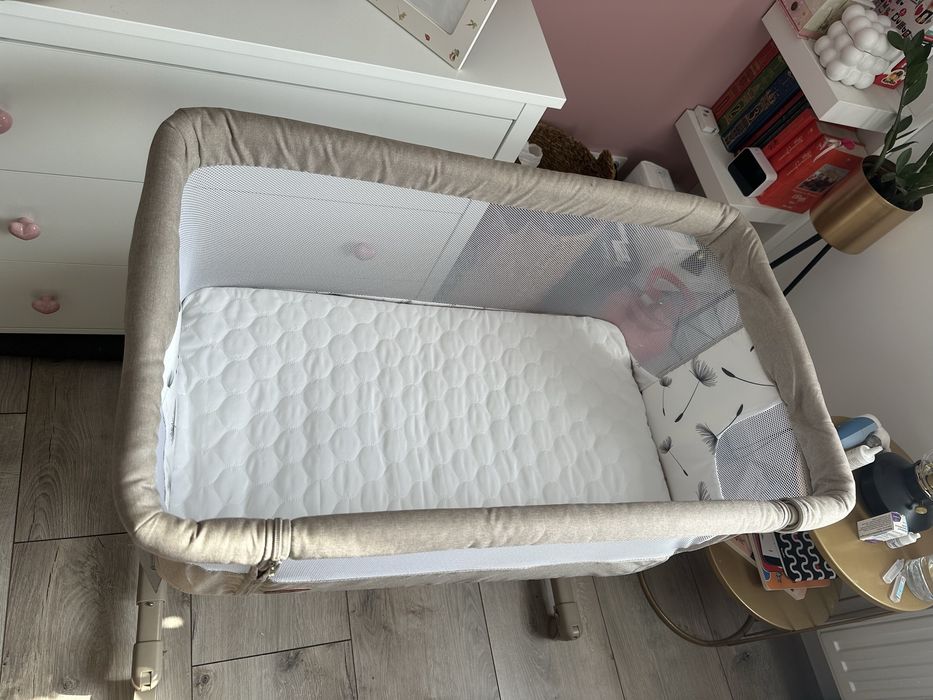 Dostawka do łóżka Lionelo Aurora Beige Cappuccino