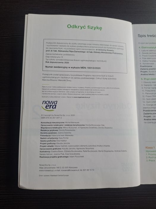 Odkryć fizykę 2 zakres podstawowy