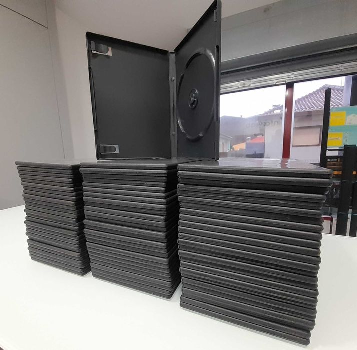 Caixas Slim CD DVD