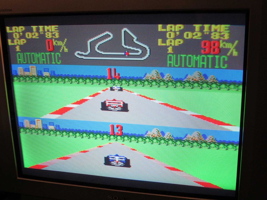 Jogo Sega Master System Super Monaco GP completo (#3)