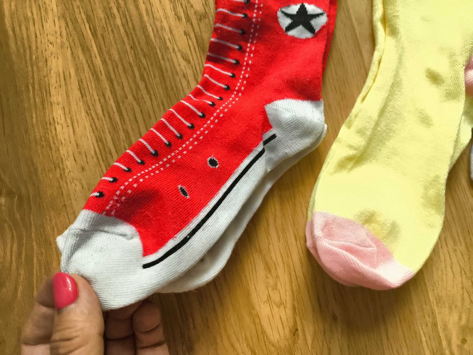 3 pary nowych skarpetek rozmiar 39