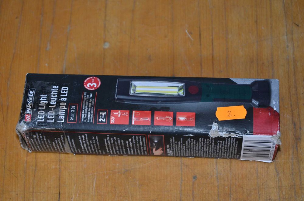 Ліхтар світлодіодний LED Light ParkSide PALC 3 B1