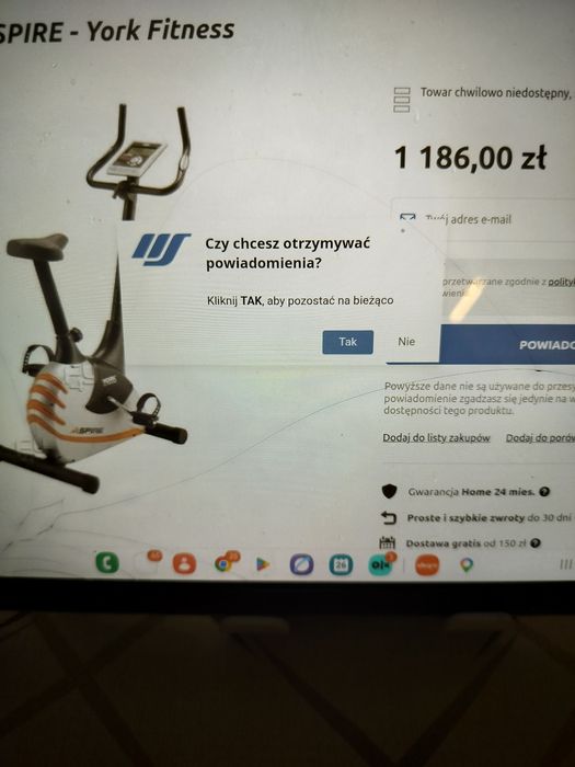 Rower magnetyczny Aspire .