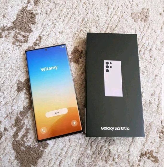 Samsung Galaxy S23 Ultra stan bardzo dobry sprawny