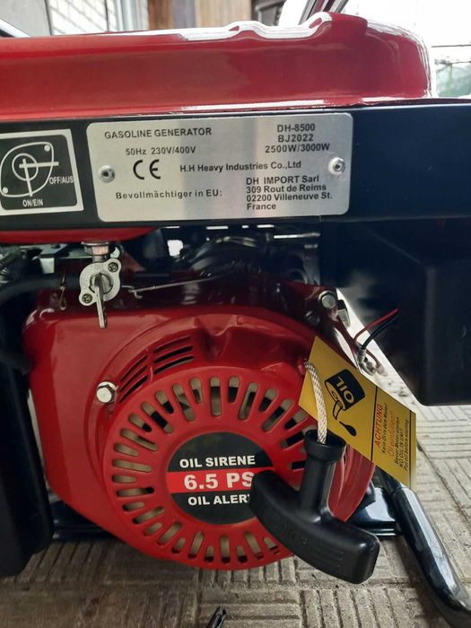 Бензиновый генератор 3х фазный 2,5KW DH8500 (ВР-8500), в-во Німеччина