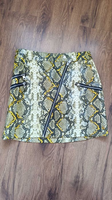 Міні спідниця принт пітон