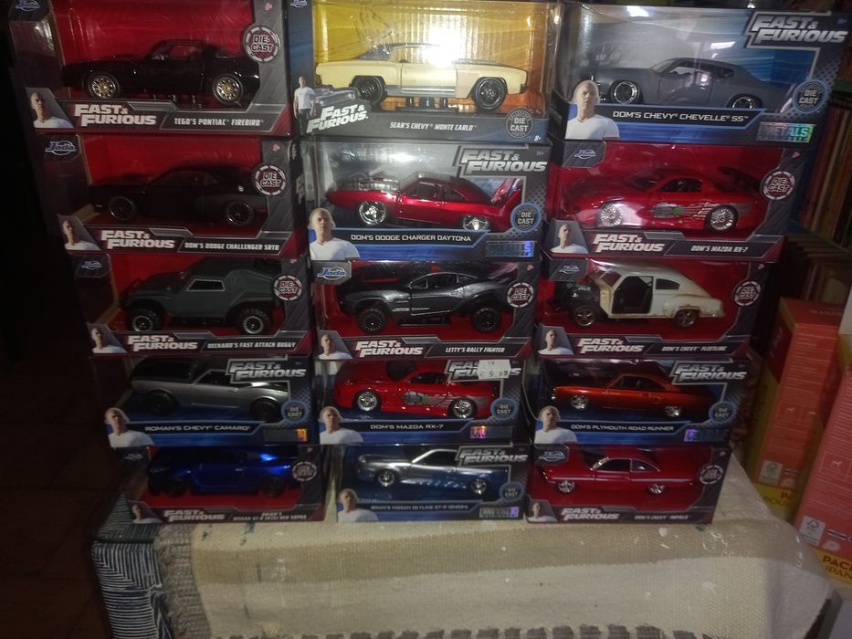 Miniaturas Fast and Furious
