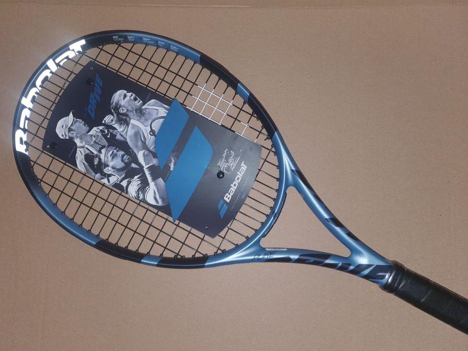 BABOLAT PURE DRIVE 300 gram, grip 3, nowa rakieta tenisowa