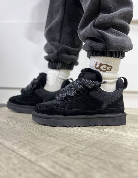 ‼️РОЗПРОДАЖ‼️Кросівки UGG Lowmel / уги угі угг кеди ловмел чорні