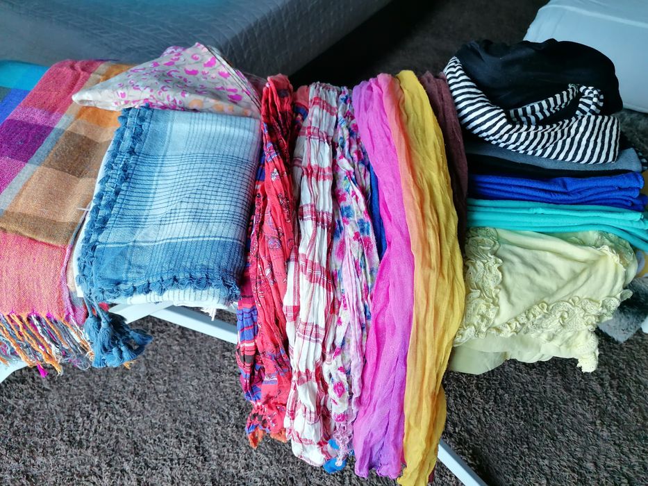 Conjunto de enxarpes e lenços