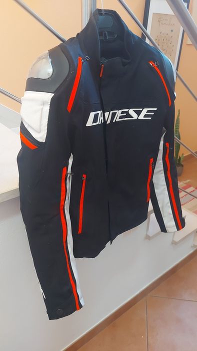 Casaco DAINESE Racing 3 D-Dry Black / Red