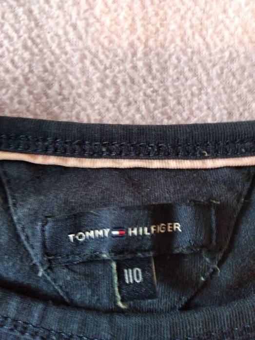 Bluzka Koszulka Granatowa Tommy Hilfiger Rozm. 110