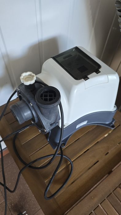 Używany basen 17203 litry ultra XTR+ pompa ciepła steinbach 5 kW