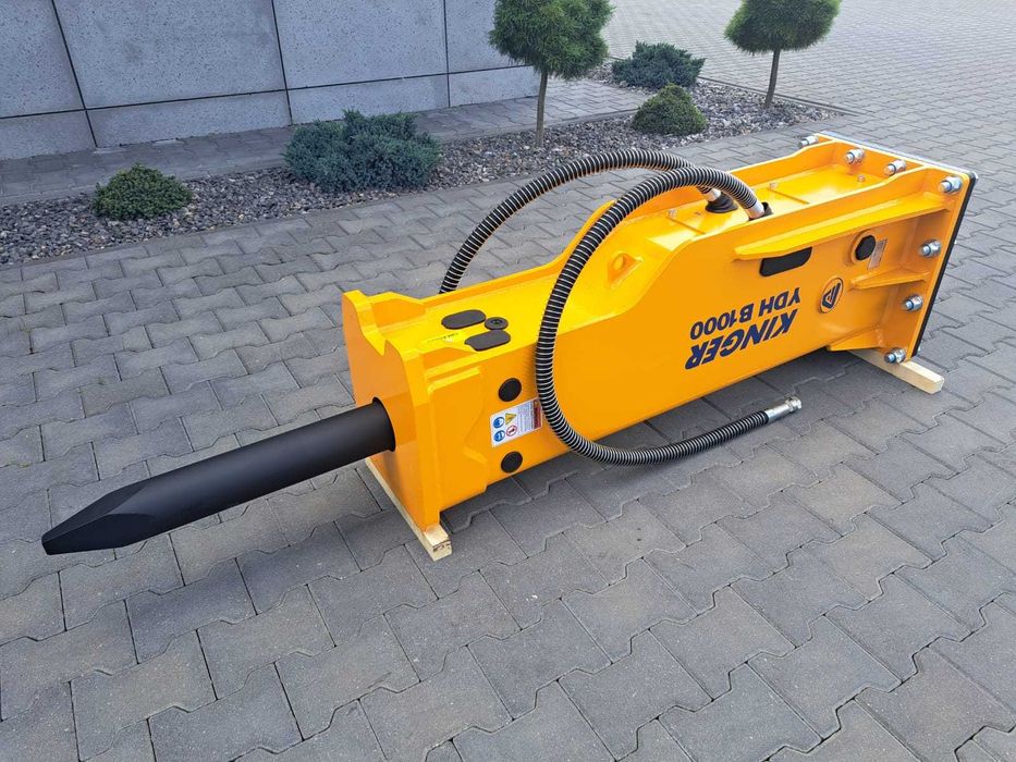 Młot hydrauliczny wyburzeniowy KINGER HB1000 do koparki PROMOCJA