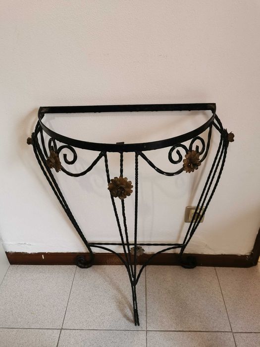 Suporte de mesa lavatório antigo clássico retro ferro BARATO