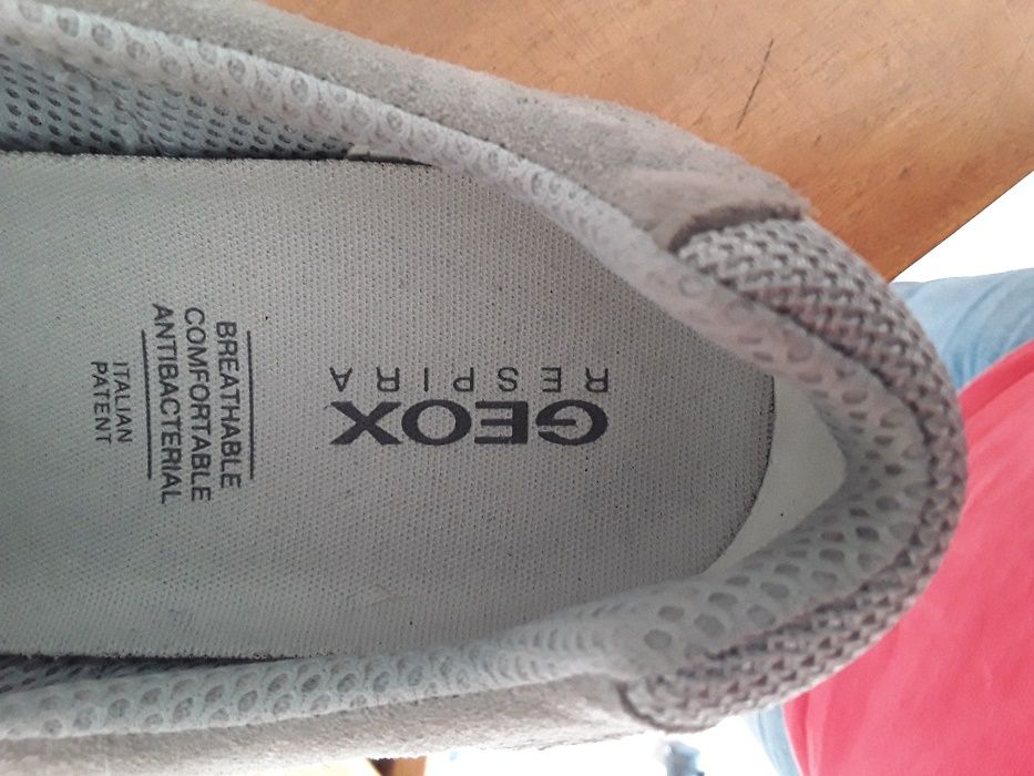 Ténis Geox Snake Cinzentos