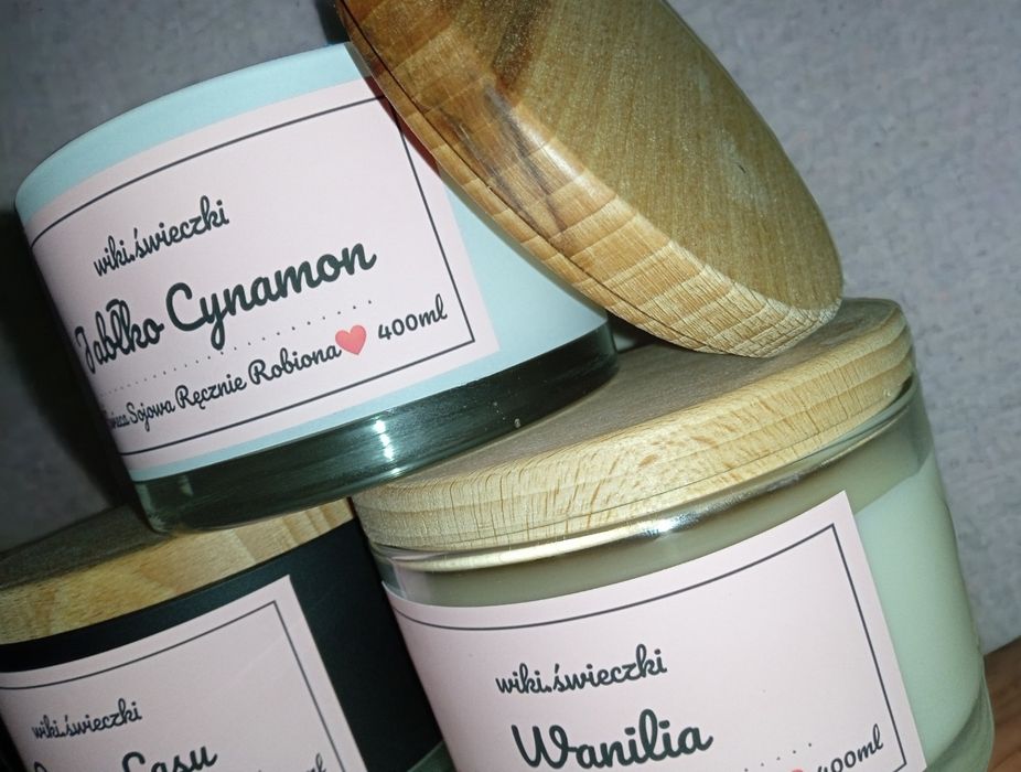 Świeca sojowa 400ml