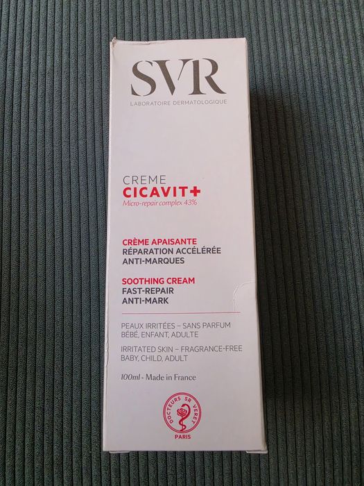 SVR Cicavit + creme, krem kojąco-regenerujący do twarzy 100ml, stara wersja z dobrym naturalnym składem, BEZ HPPI